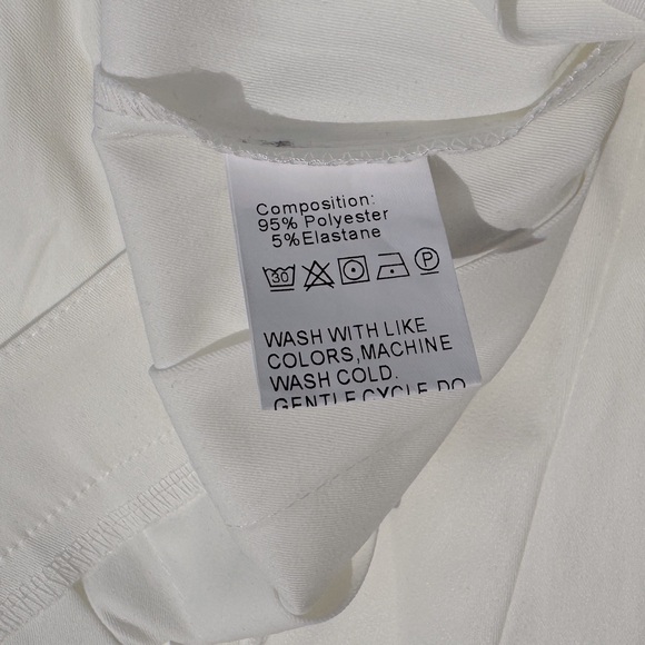 (XL/12) SEXY WHITE TENNIS / UNIFORM MINI - Picture 5 of 5